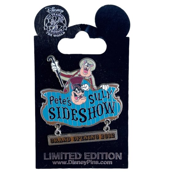 Walt Disney World 2012 New Fantasyland Grand Opening Pete's Silly Sideshow Pin - Picture 3 of 5